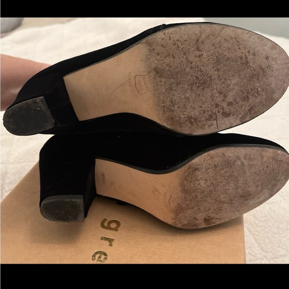 Patricia Green CLAIRE Black Velvet Booties - Picture 5 of 6